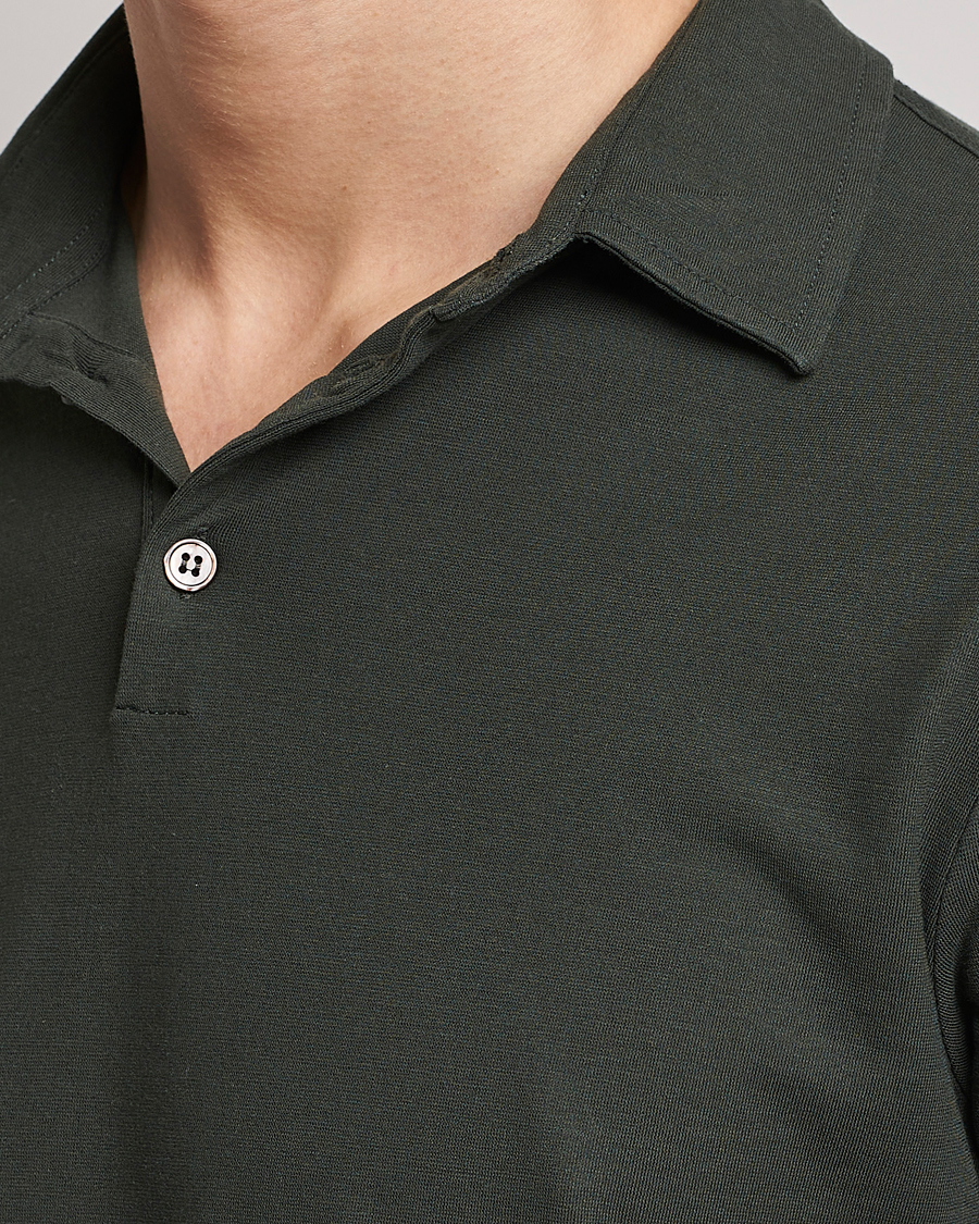 Mies | Pikeet | Zanone | Ice Cotton Polo Military