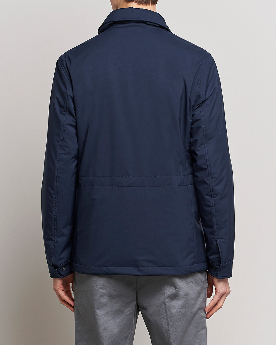 Mies | Takit | Slowear | Nylon Field Jacket Navy