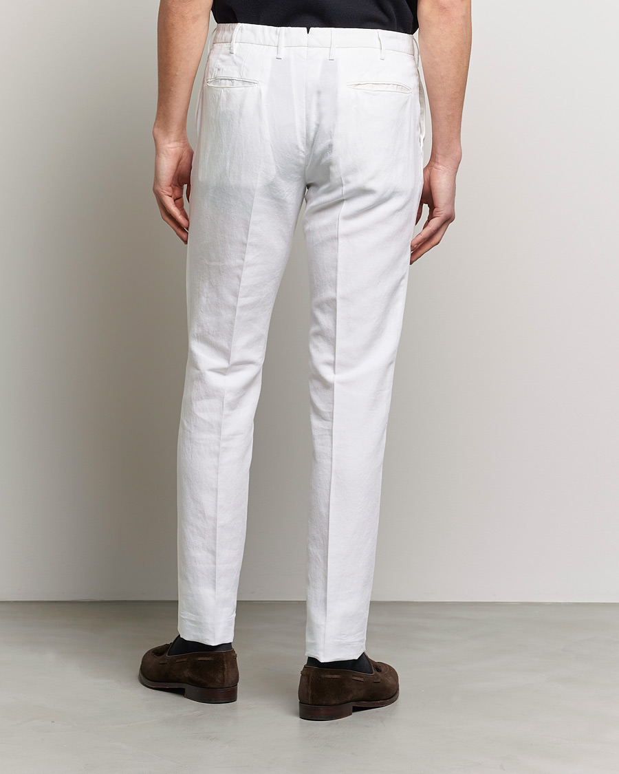 Mies | Housut | Incotex | Slim Fit Chinolino Trousers White