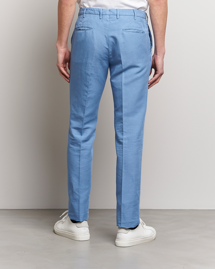 Mies | Housut | Incotex | Slim Fit Chinolino Trousers Light Blue