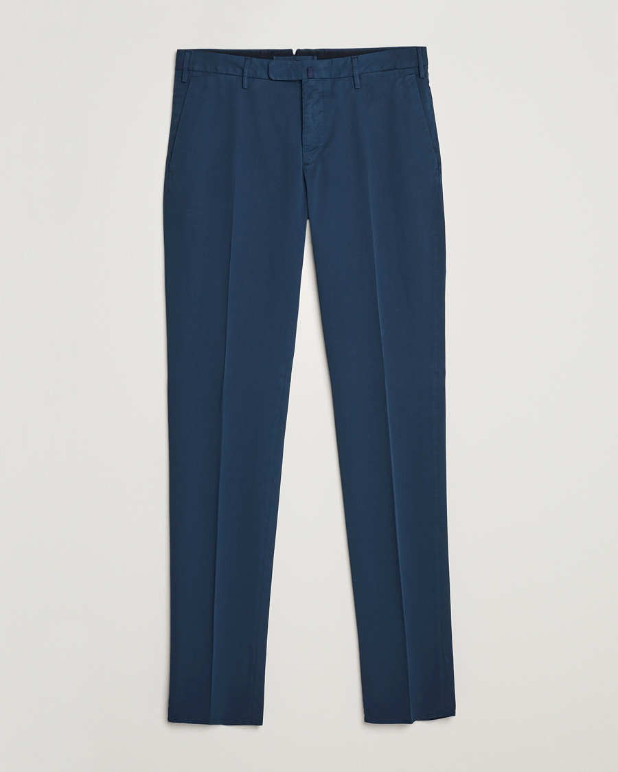 Mies | Housut | Incotex | Slim Fit Chinolino Trousers Navy