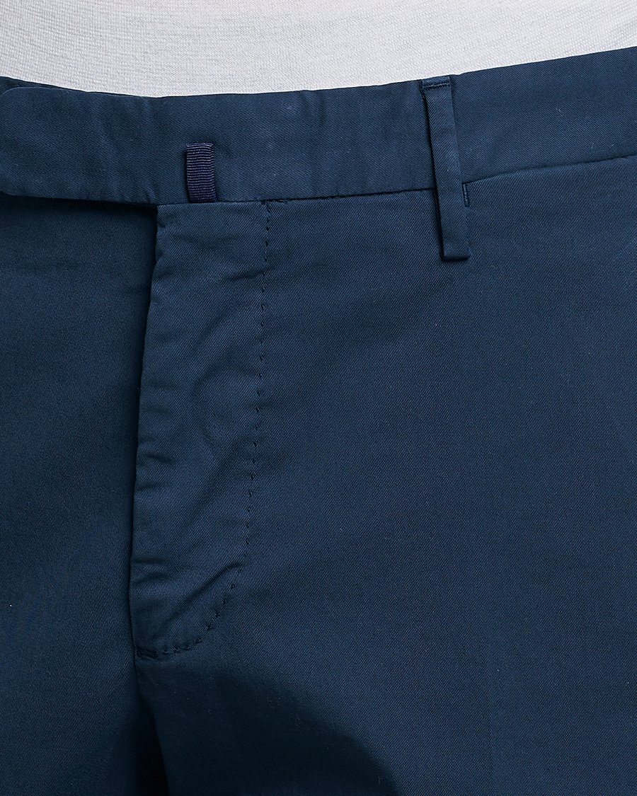 Mies | Housut | Incotex | Slim Fit Chinolino Trousers Navy