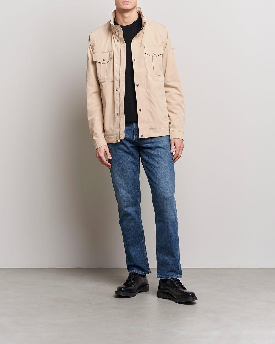 Mies | Takit | J.Lindeberg | Bailey Field Jacket Safari Beige