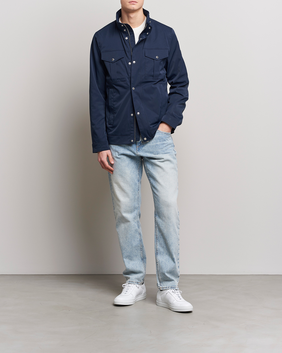 Mies | Takit | J.Lindeberg | Bailey Field Jacket Navy