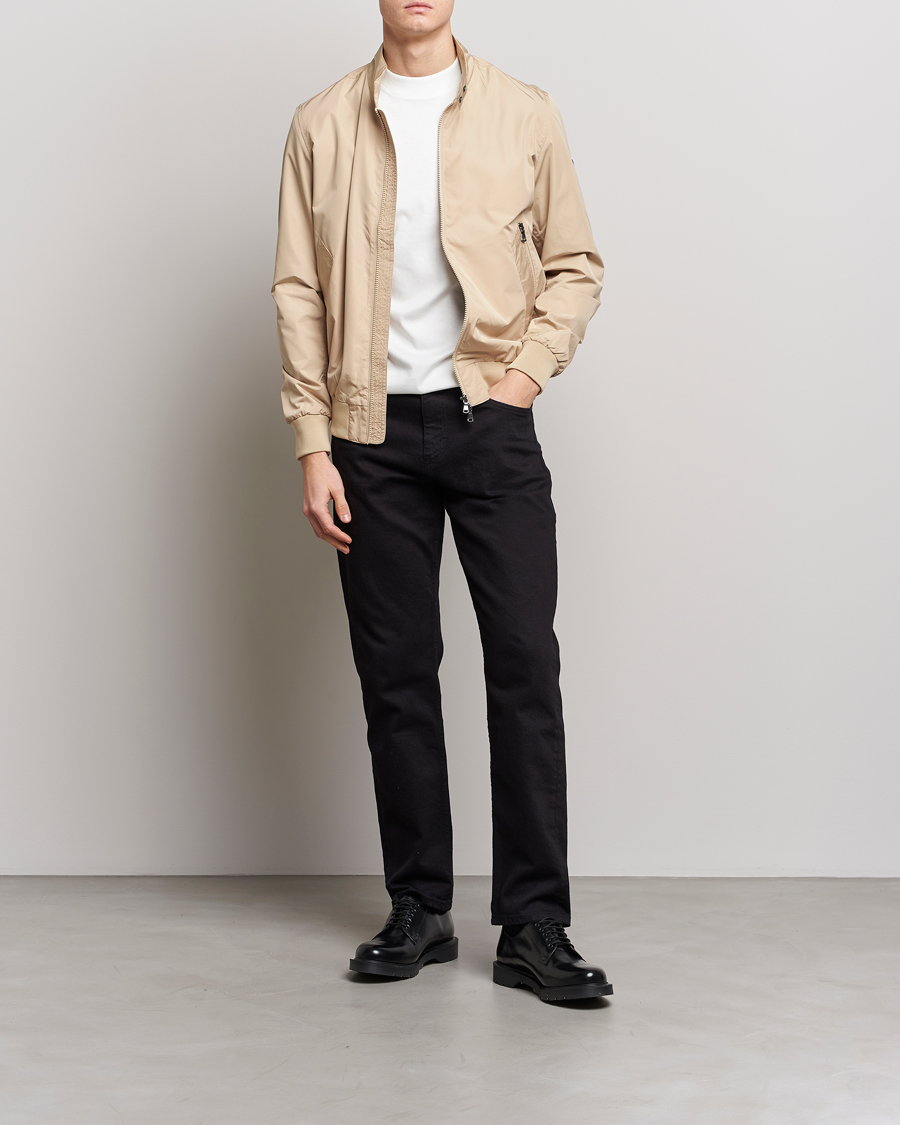 Mies | Takit | J.Lindeberg | Derek Poly Harrington Jacket Safari Beige