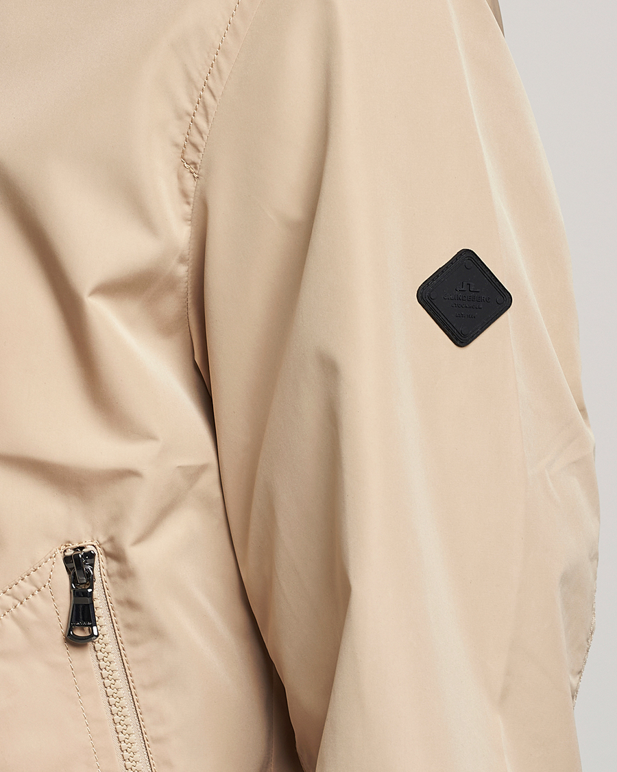 Mies | Takit | J.Lindeberg | Derek Poly Harrington Jacket Safari Beige