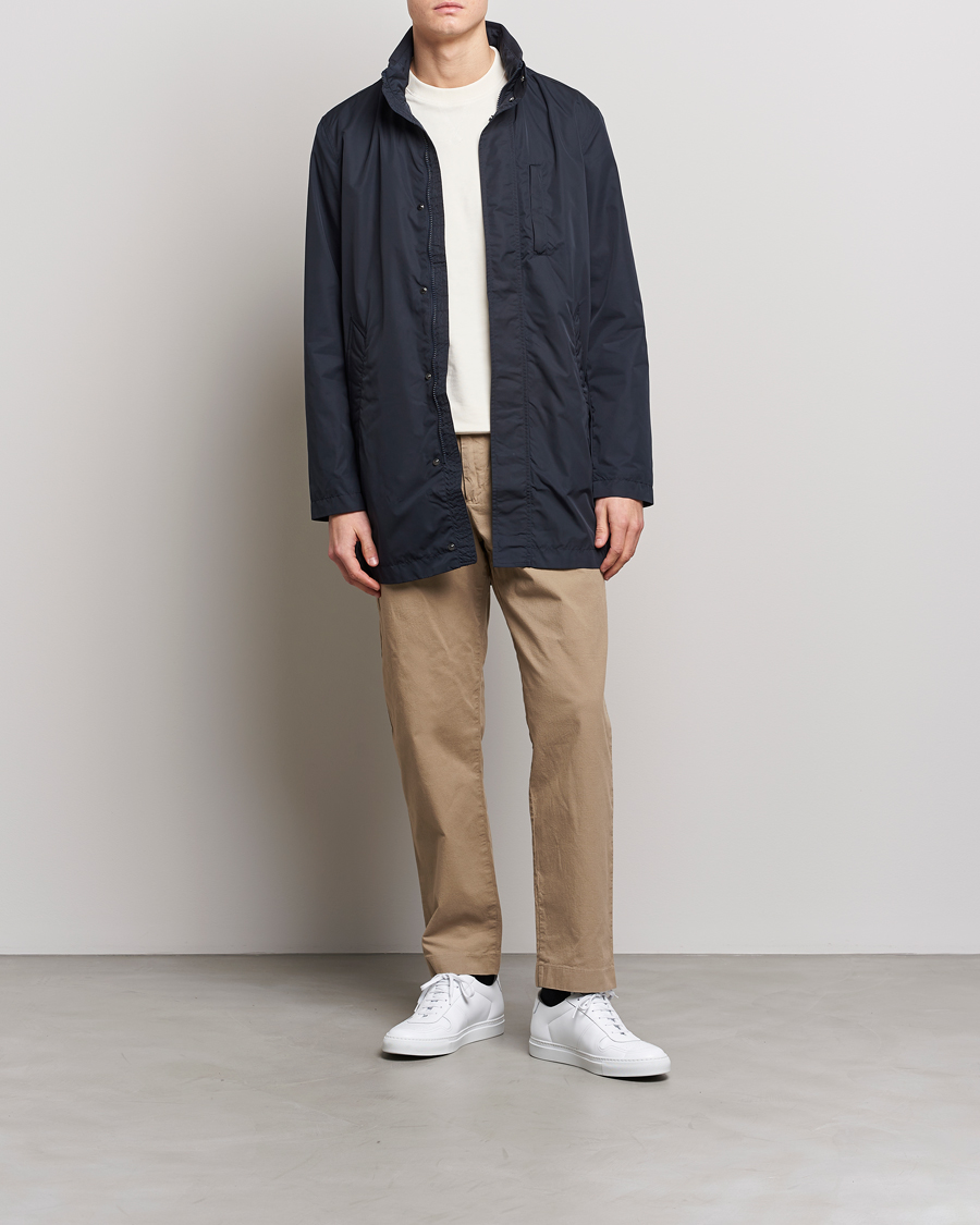 Mies | Takit | J.Lindeberg | Terry Poly Coat Navy
