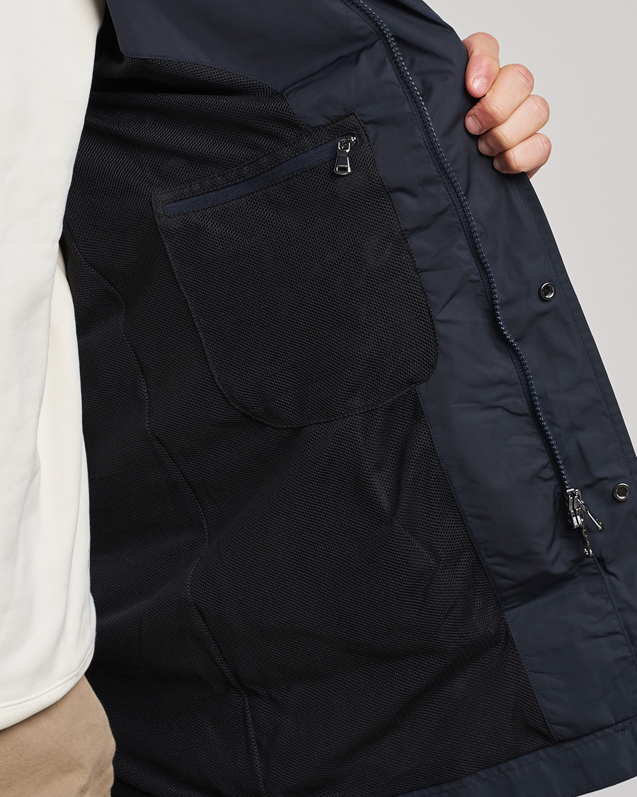 Mies | Takit | J.Lindeberg | Terry Poly Coat Navy