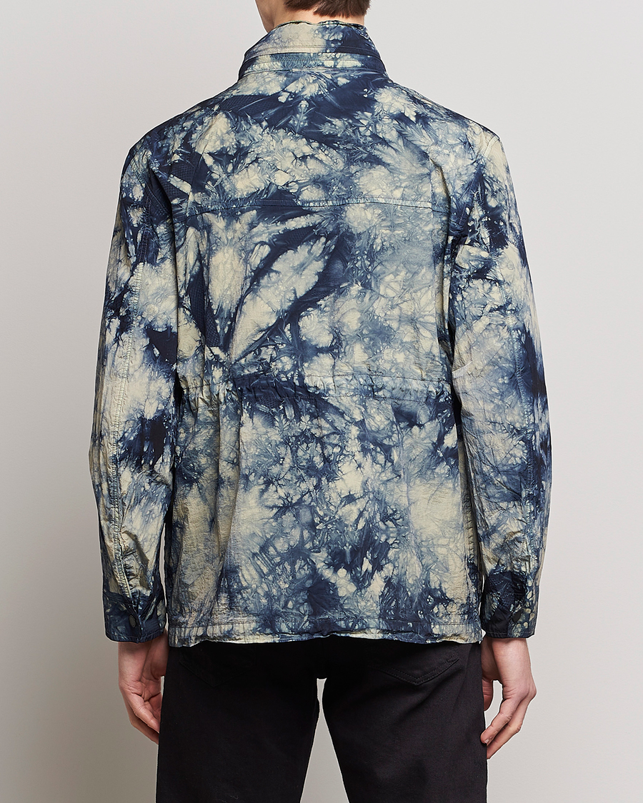 Mies | Takit | J.Lindeberg | Hayes Tie Dye Recycled Nylon Field Jacket Aloe