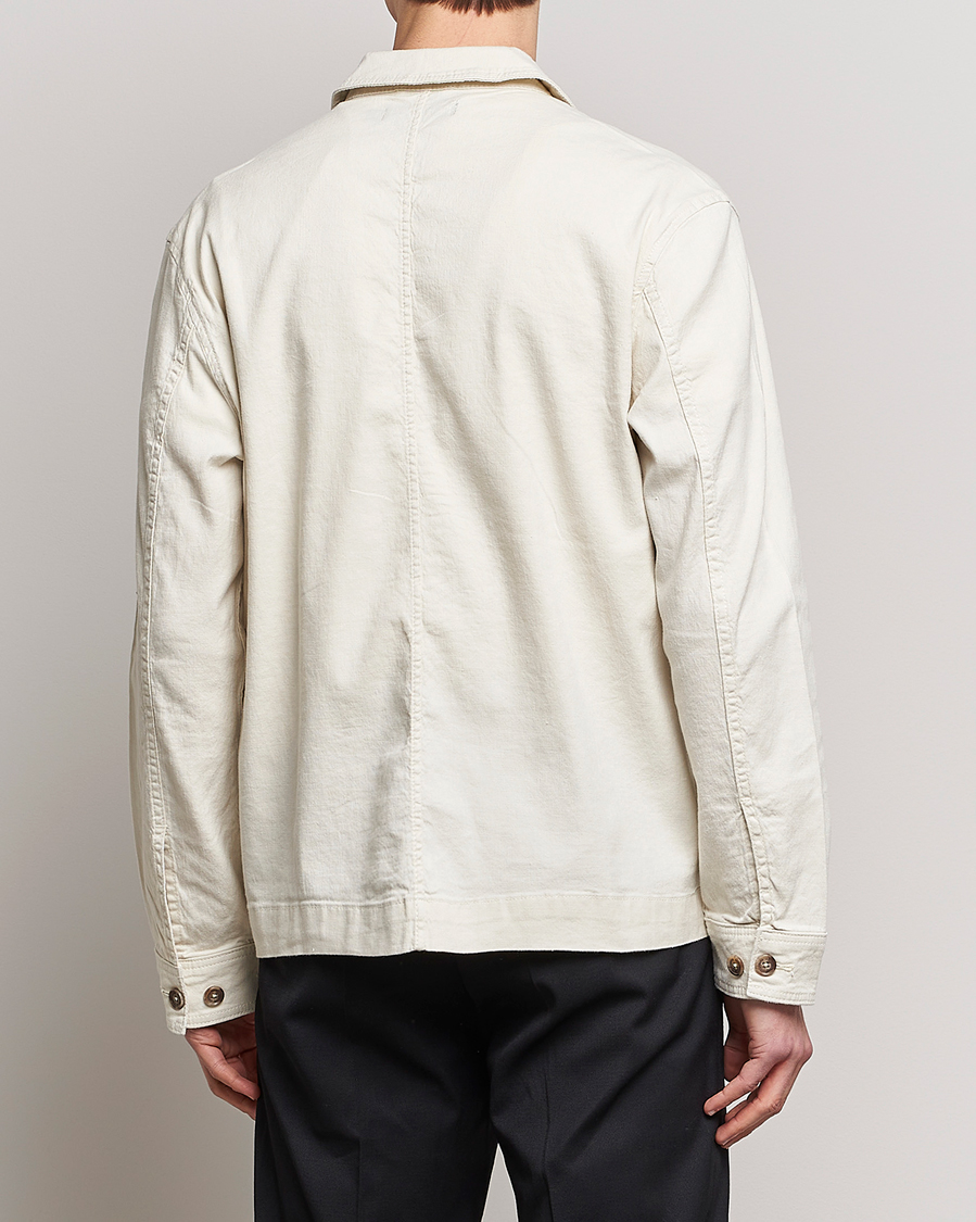 Mies | Kauluspaidat | J.Lindeberg | Errol Linen/Cotton Workwear Overshirt Turtledove