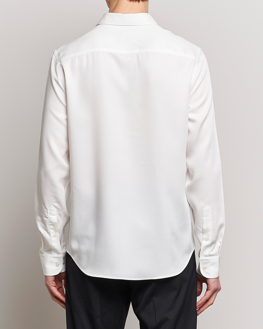 Mies | Kauluspaidat | J.Lindeberg | Slim Fit Comfort Tencel Shirt Cloud White