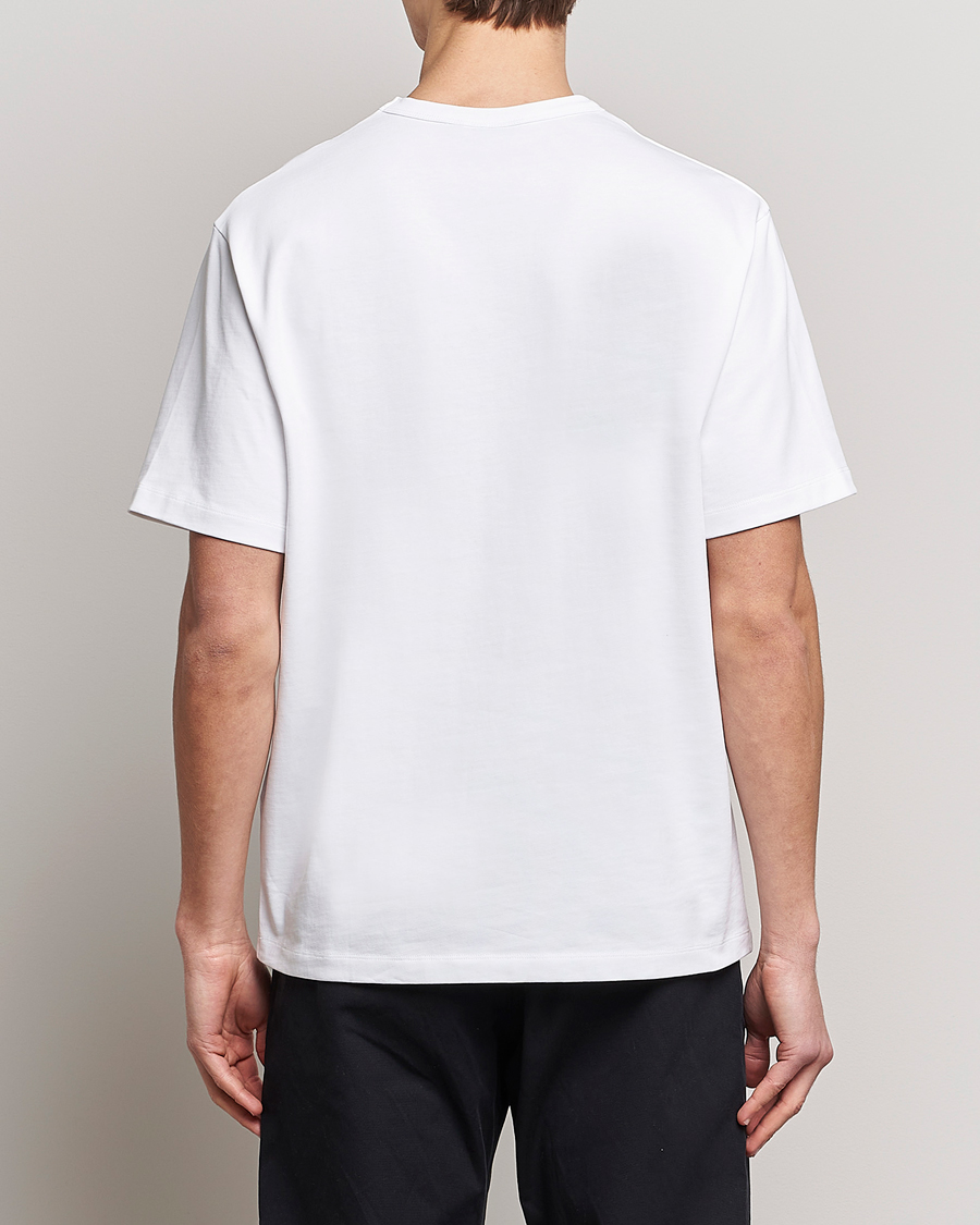Mies | T-paidat | J.Lindeberg | Camilo Graphic Heavy T-Shirt White