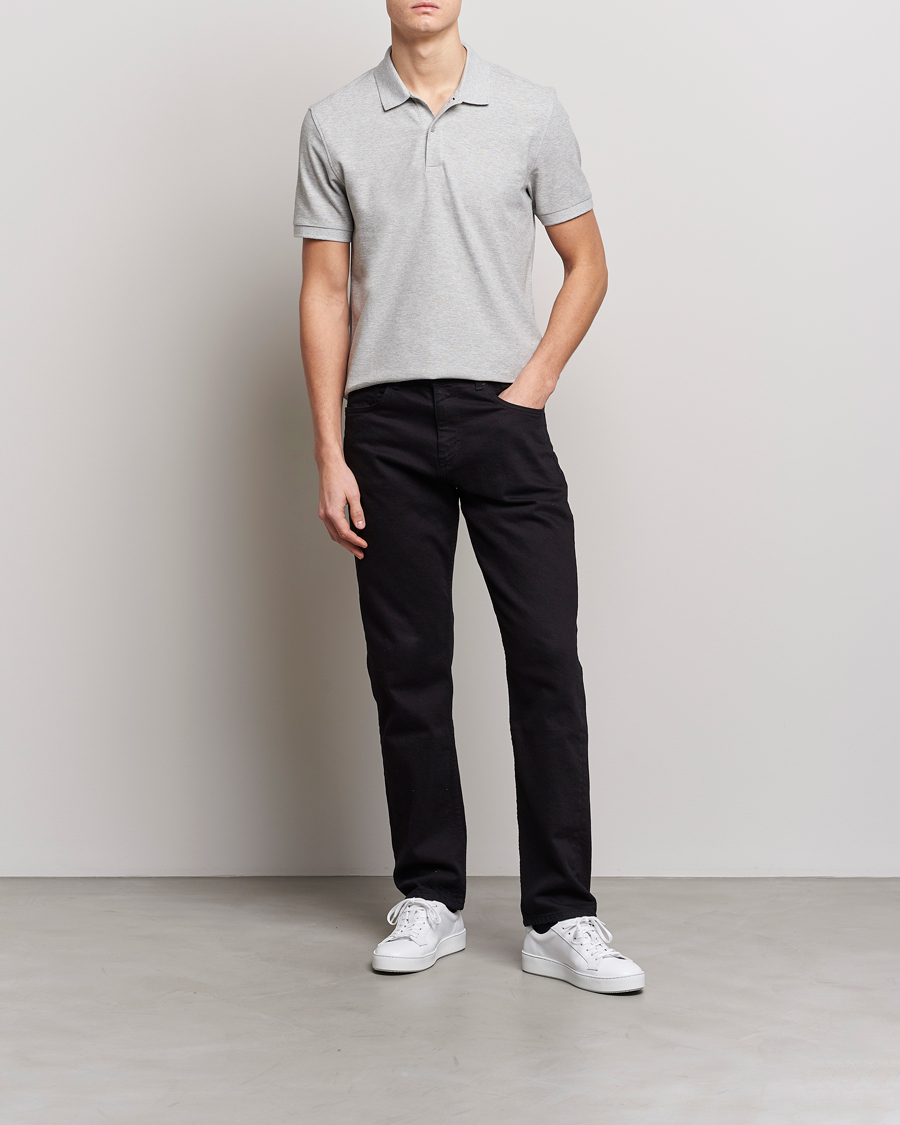 Mies | Pikeet | J.Lindeberg | Troy Clean Polo Light Grey Melange