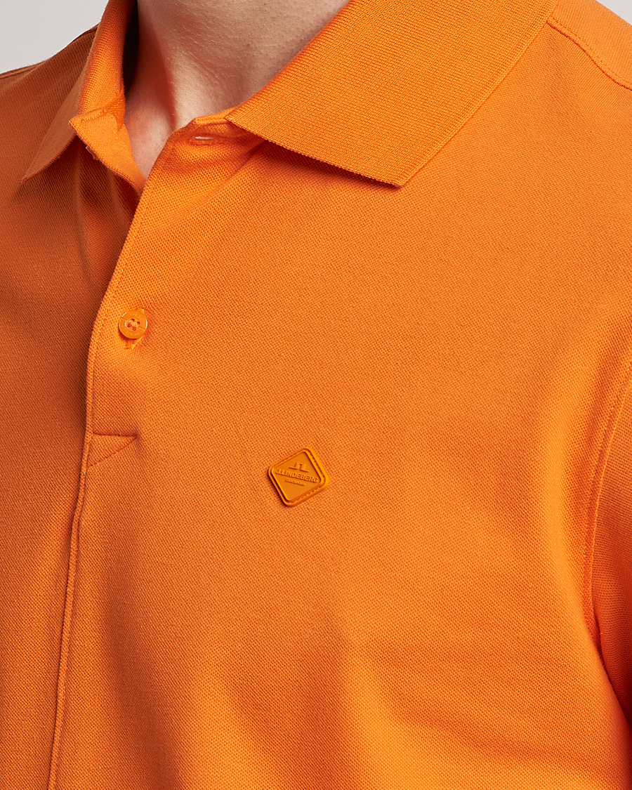 Mies | Pikeet | J.Lindeberg | Rubi Slim Fit Polo Russet Orange