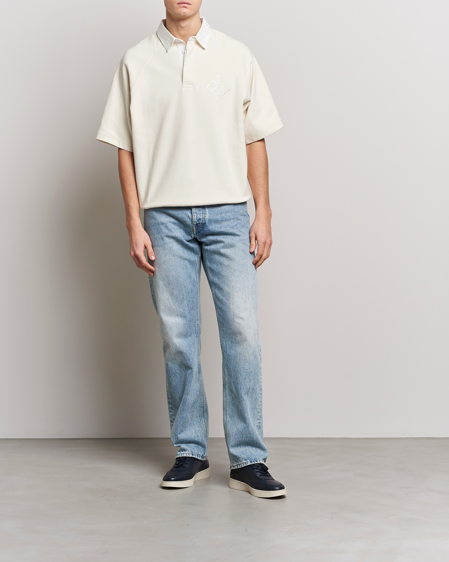 Mies | Pikeet | J.Lindeberg | Roman Short Sleeve Rugby Jersey Polo Turtledove