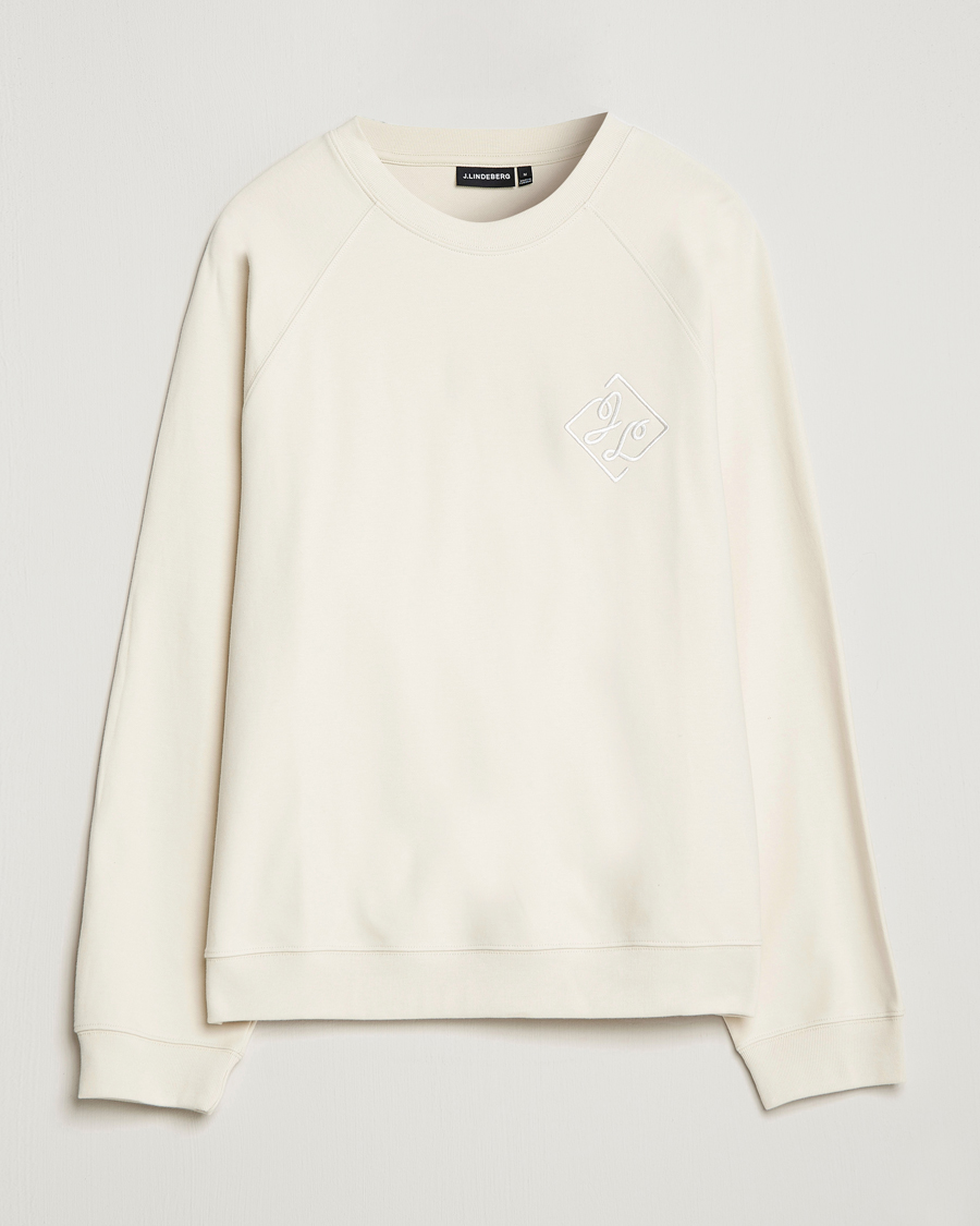 Mies | Puserot | J.Lindeberg | Ramon Organic Cotton Sweatshirt Turtledove