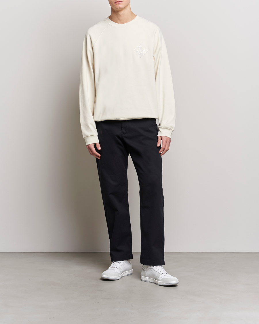 Mies | Puserot | J.Lindeberg | Ramon Organic Cotton Sweatshirt Turtledove