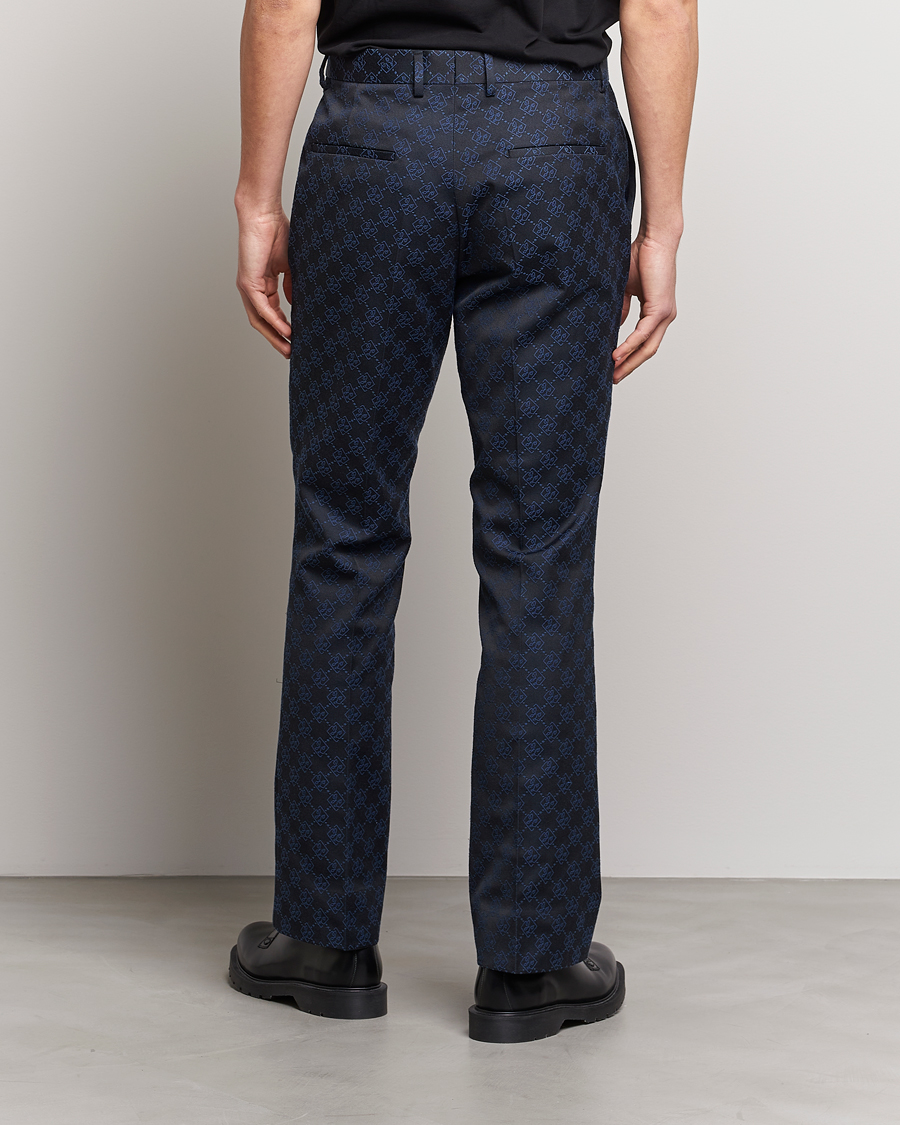 Mies | Housut | J.Lindeberg | Gomor JL Jacquard Trousers Navy