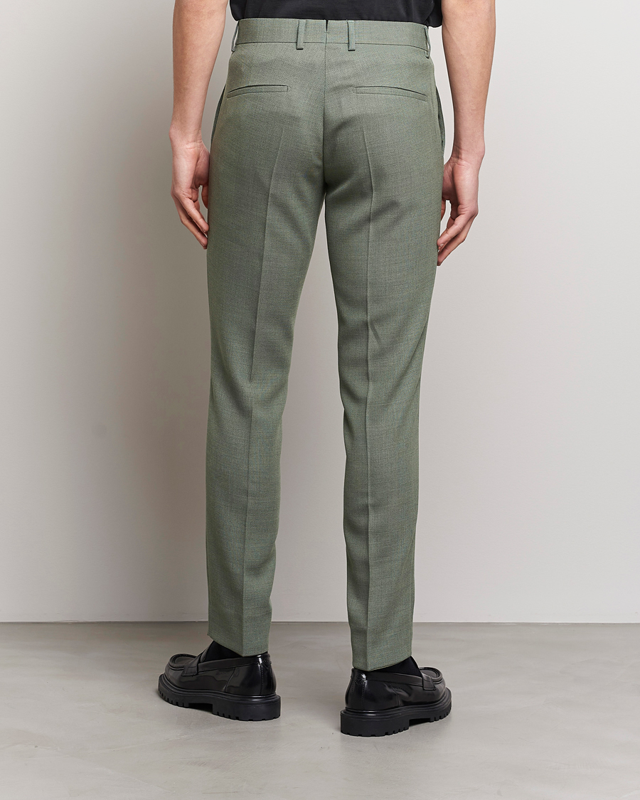 Mies | Housut | J.Lindeberg | Grant Active Hopsack Pants Aloe