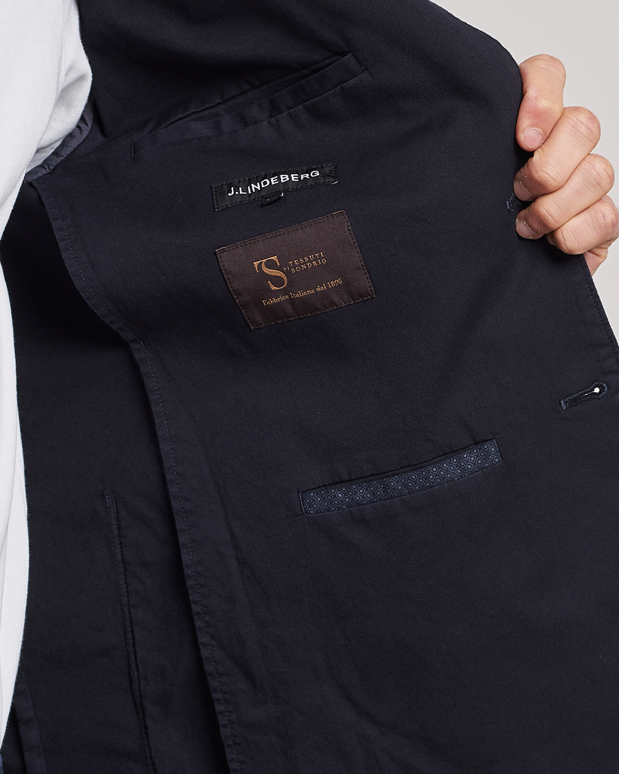 Mies | Pikkutakit | J.Lindeberg | Hopper Cotton Garment Dye Blazer Navy