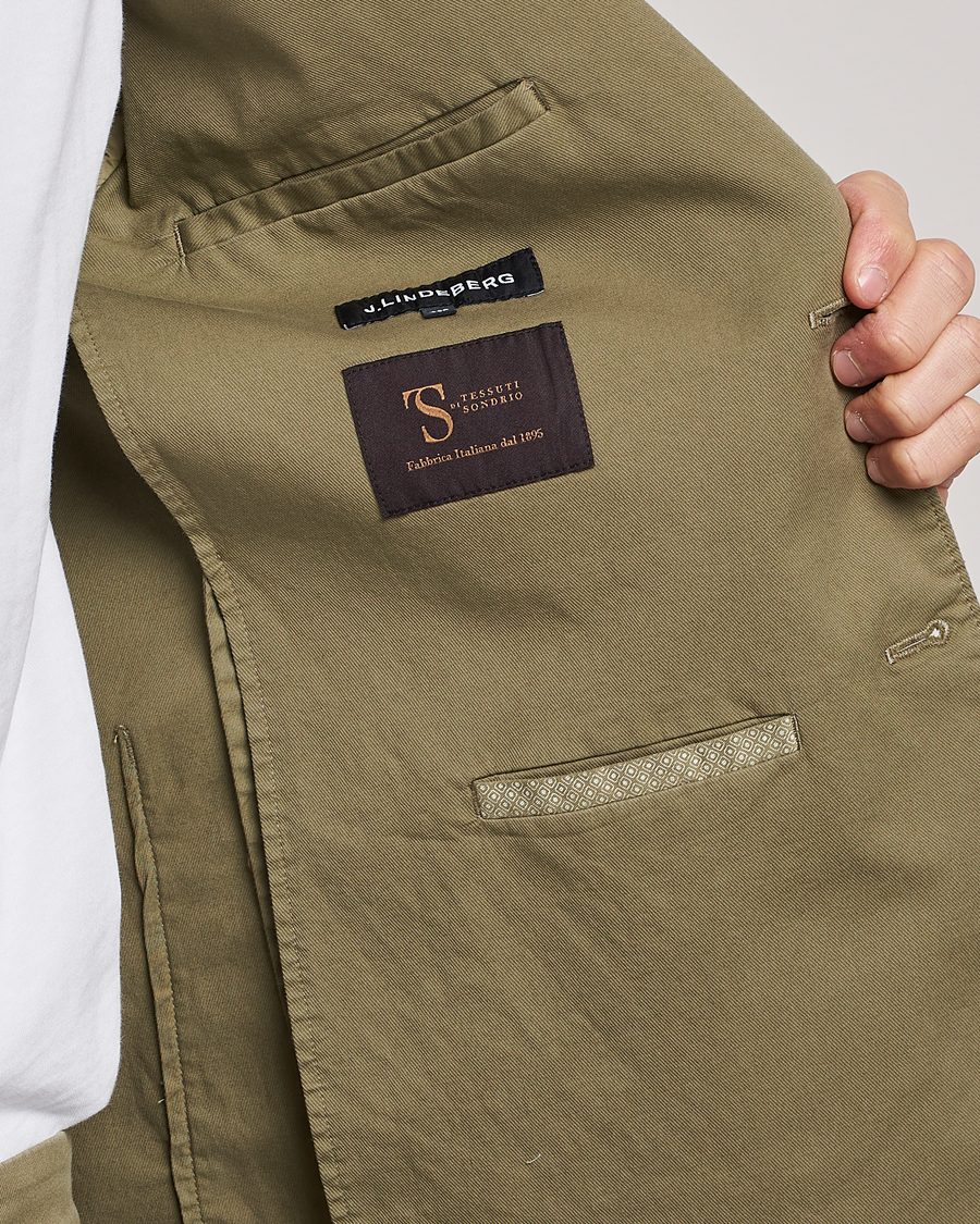 Mies | Pikkutakit | J.Lindeberg | Hopper Cotton Garment Dye Blazer Aloe