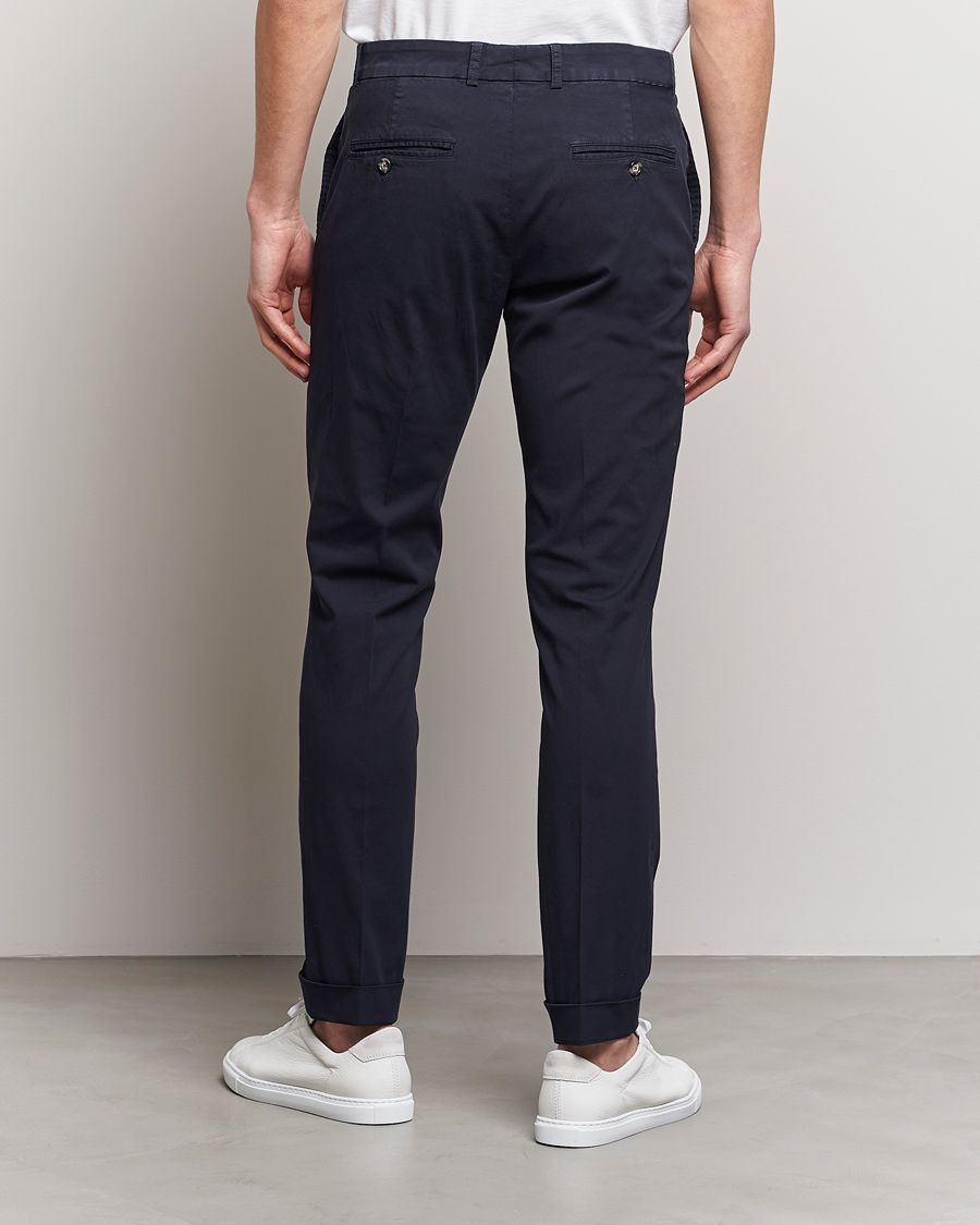 Mies | Housut | J.Lindeberg | Grant Cotton Garment Dye Pants Navy