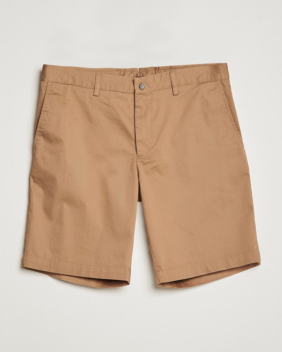 Mies | Shortsit | J.Lindeberg | Nathan Super Satin Shorts Tiger Brown