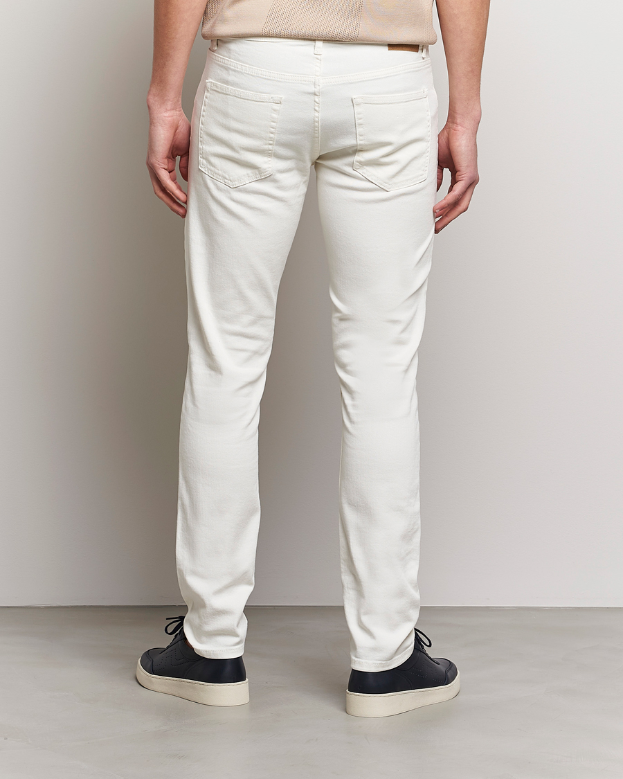 Mies | Housut | J.Lindeberg | Jay Solid Stretch 5-Pocket Trousers Cloud White