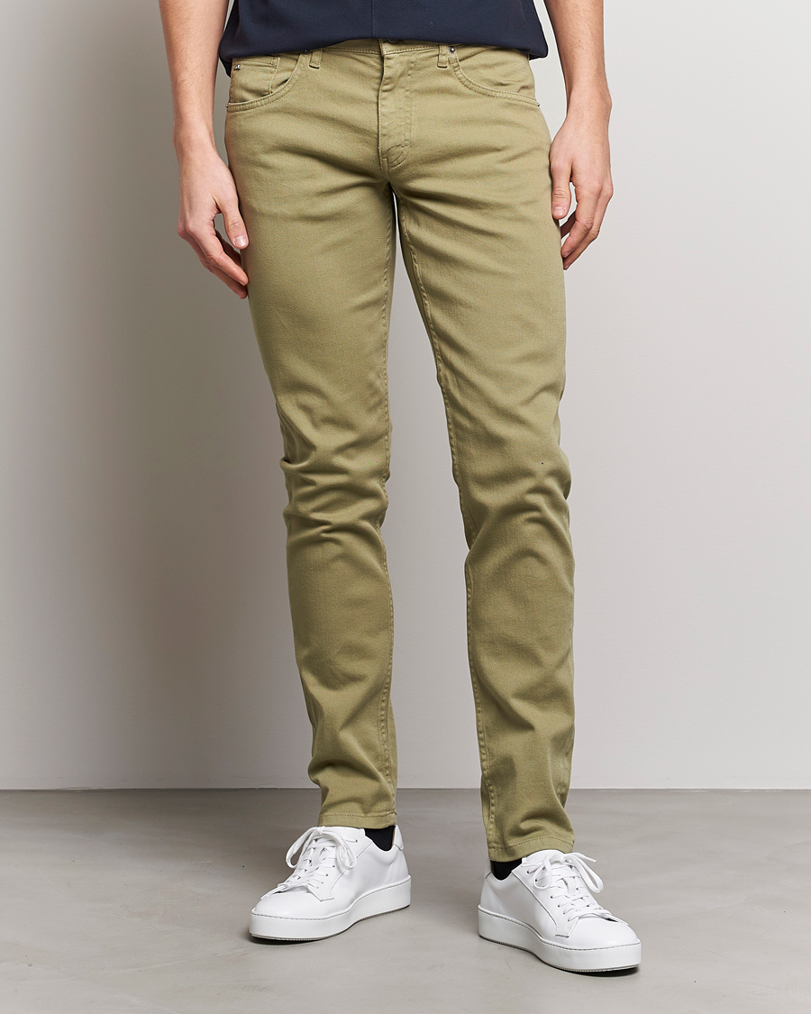 Mies |  | J.Lindeberg | Jay Solid Stretch 5-Pocket Trousers Aloe