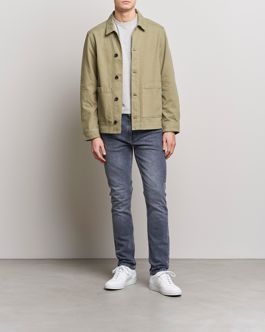 Mies | Farkut | J.Lindeberg | Cedar Greyish Organic Cotton Jeans Granite Grey