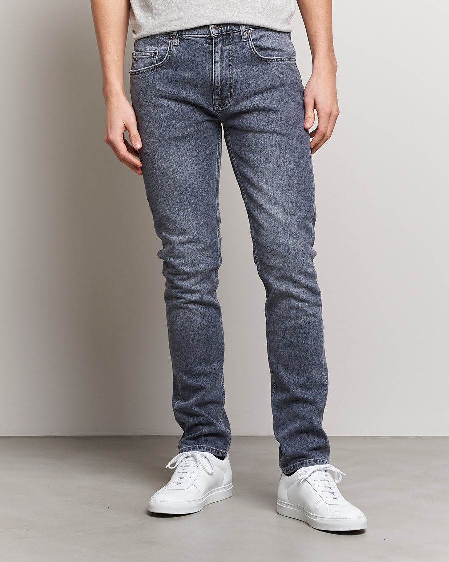 Mies |  | J.Lindeberg | Cedar Greyish Organic Cotton Jeans Granite Grey