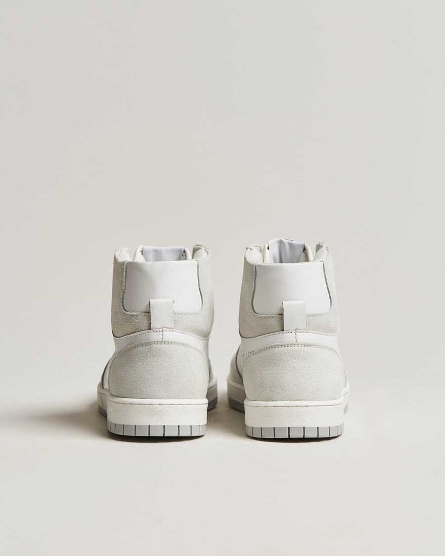 Mies | J.Lindeberg Kane High Top Leather Sneaker White | J.Lindeberg | Kane High Top Leather Sneaker White