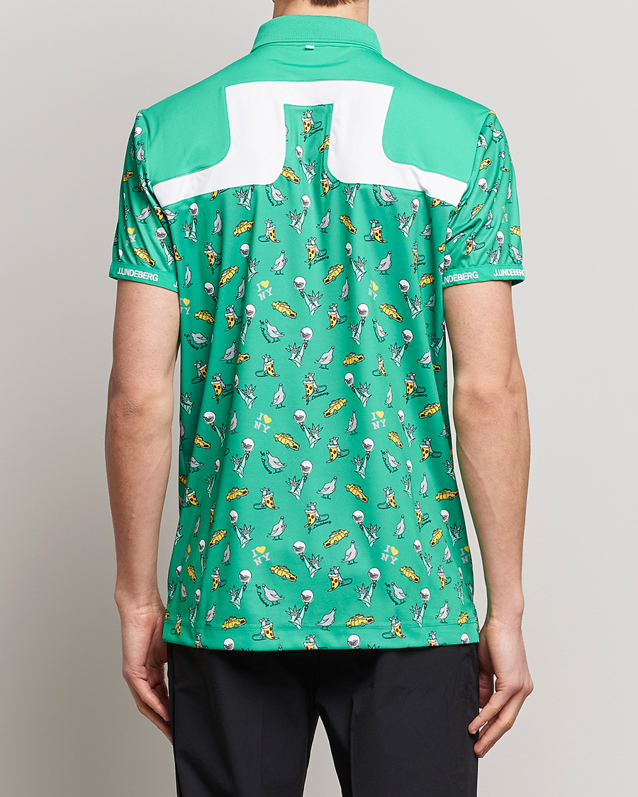 Mies | Pikeet | J.Lindeberg | Jeff PGA TX Jersey Polo Blarney Green