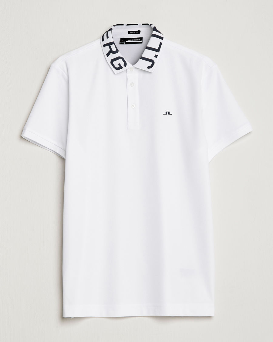 Mies | Pikeet | J.Lindeberg | Gus Regular Polo White