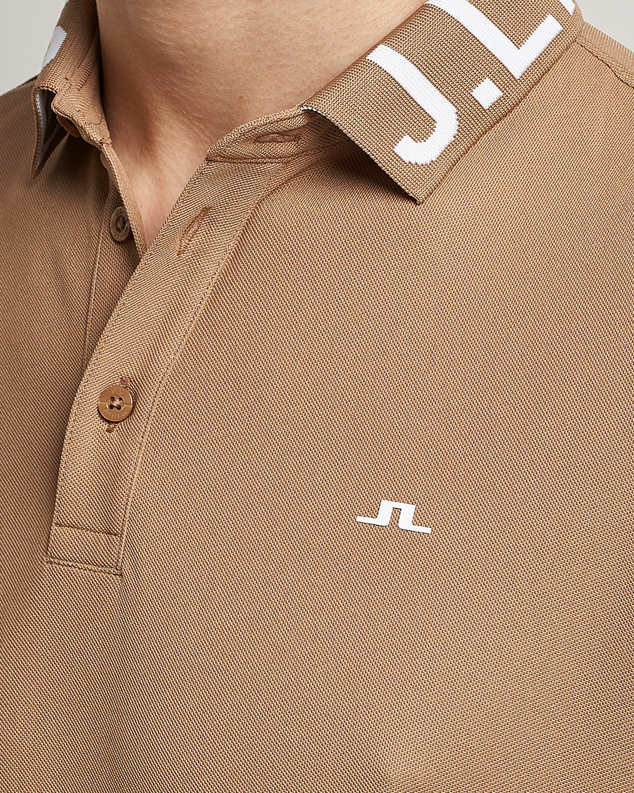 Mies | Pikeet | J.Lindeberg | Gus Regular Polo Tiger Brown