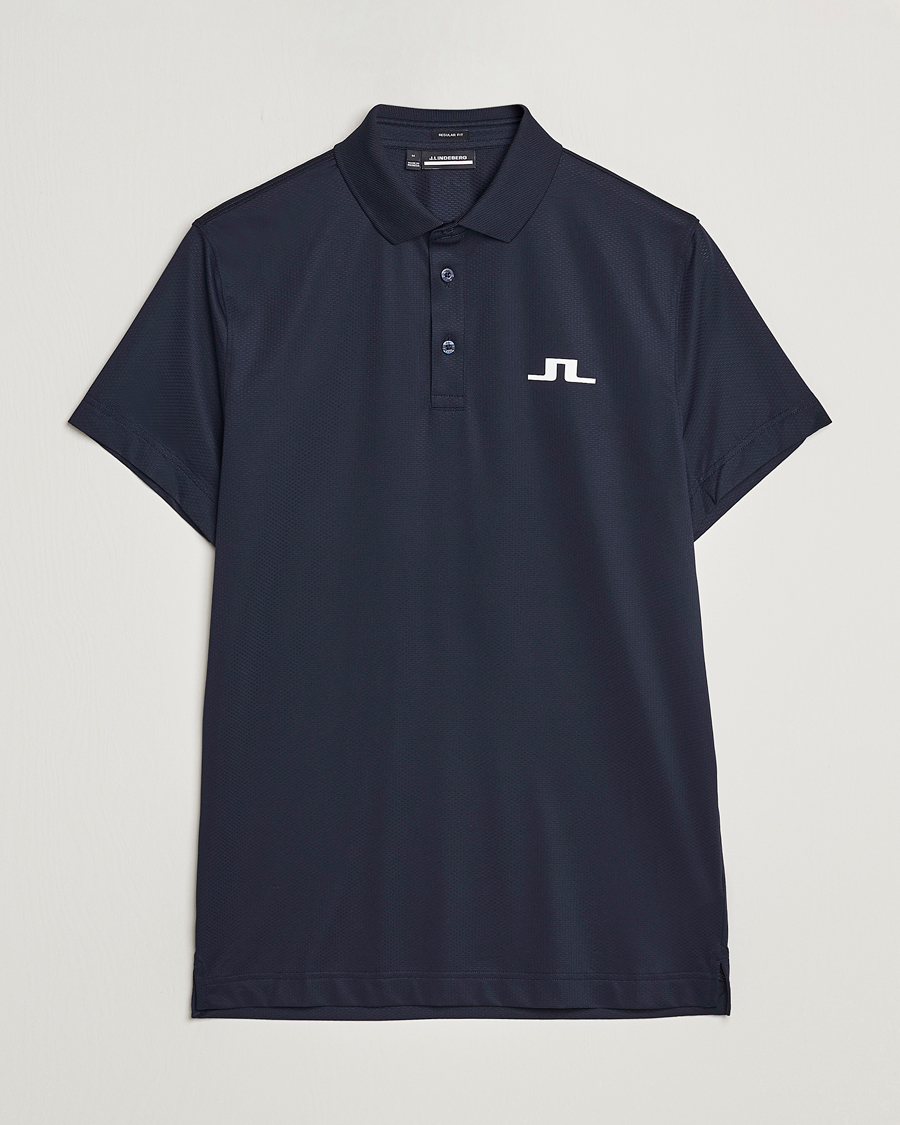 Mies | Pikeet | J.Lindeberg | Bridge Regular Fit Polo Navy