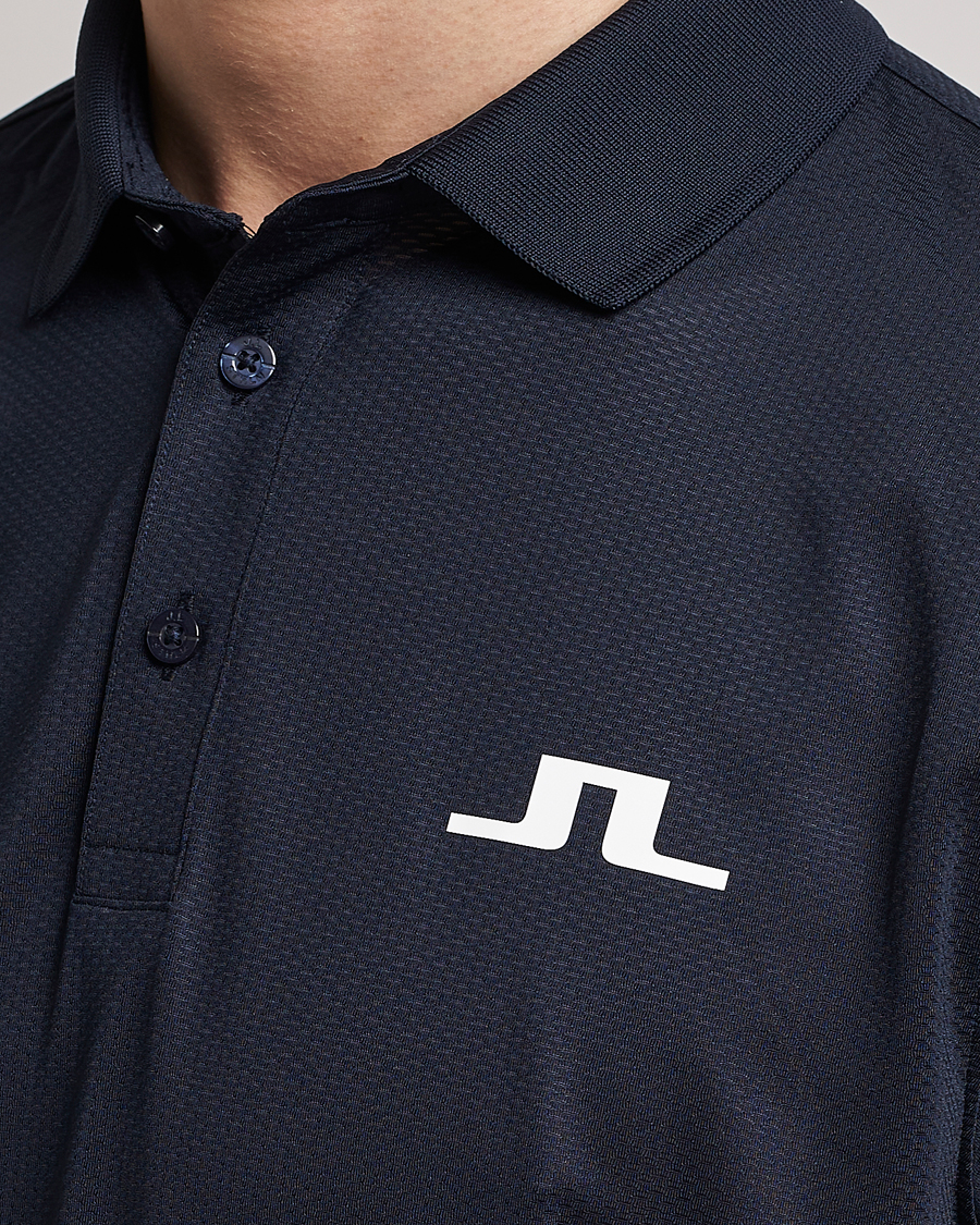 Mies | Pikeet | J.Lindeberg | Bridge Regular Fit Polo Navy