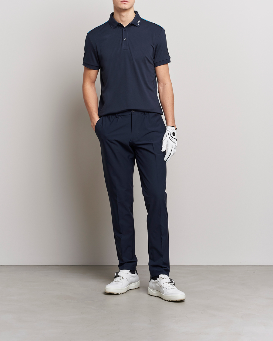 Mies | Pikeet | J.Lindeberg | Jeff Regular Fit Polo Navy