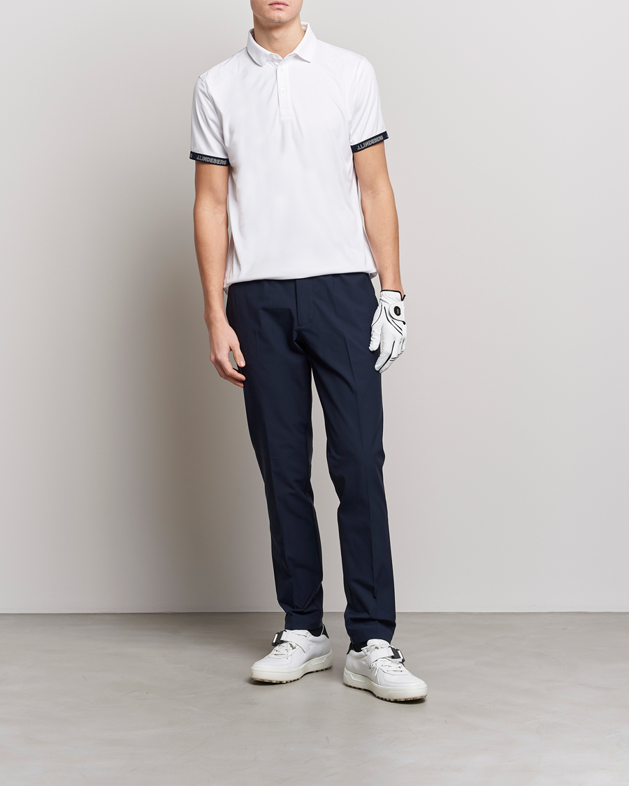 Mies | Pikeet | J.Lindeberg | Guy Regular Fit Polo White