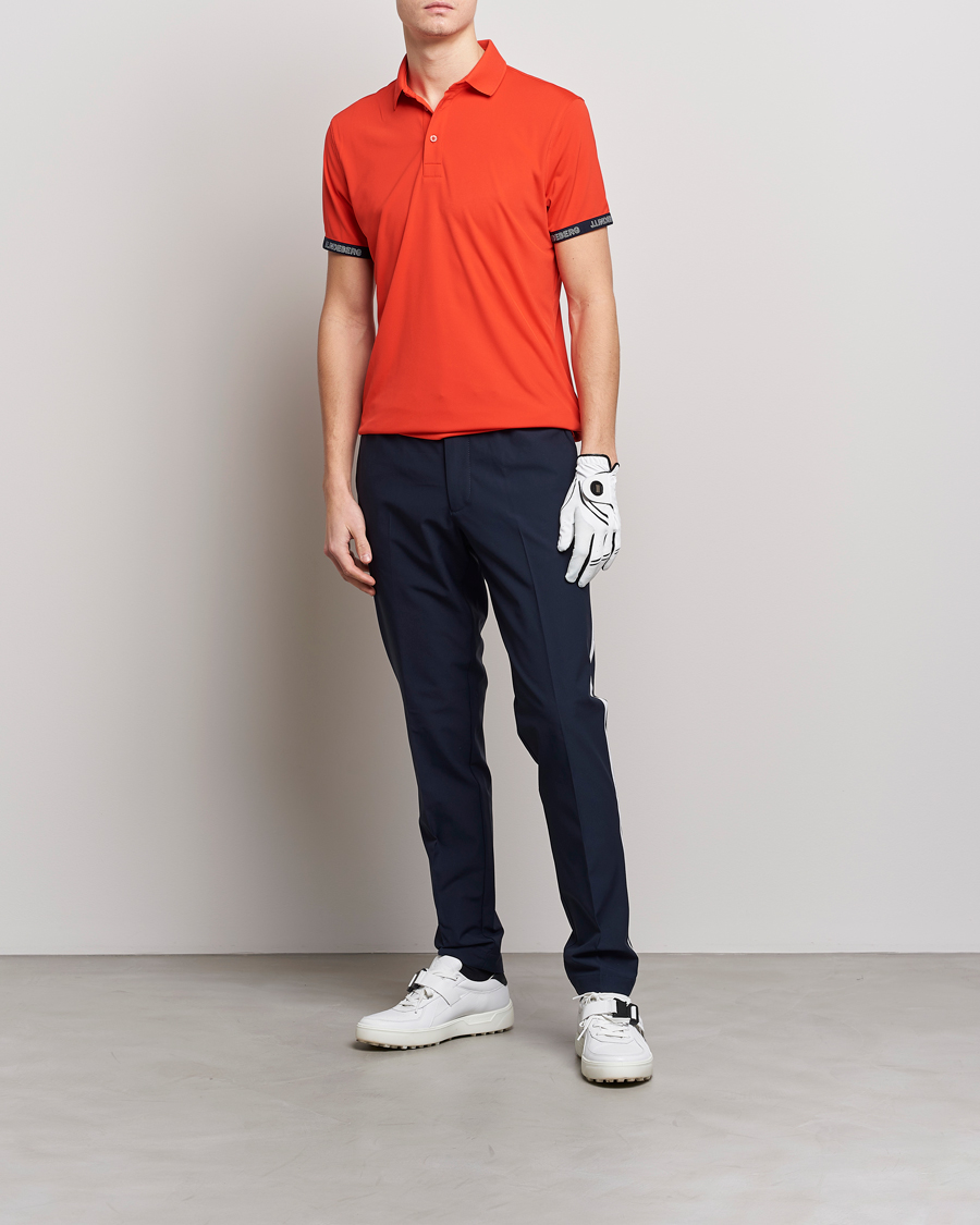 Mies | Pikeet | J.Lindeberg | Guy Regular Fit Polo Fiery Red