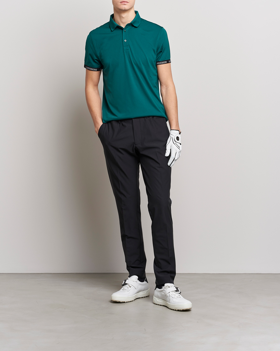 Mies | Pikeet | J.Lindeberg | Guy Regular Fit Polo Rain Forest
