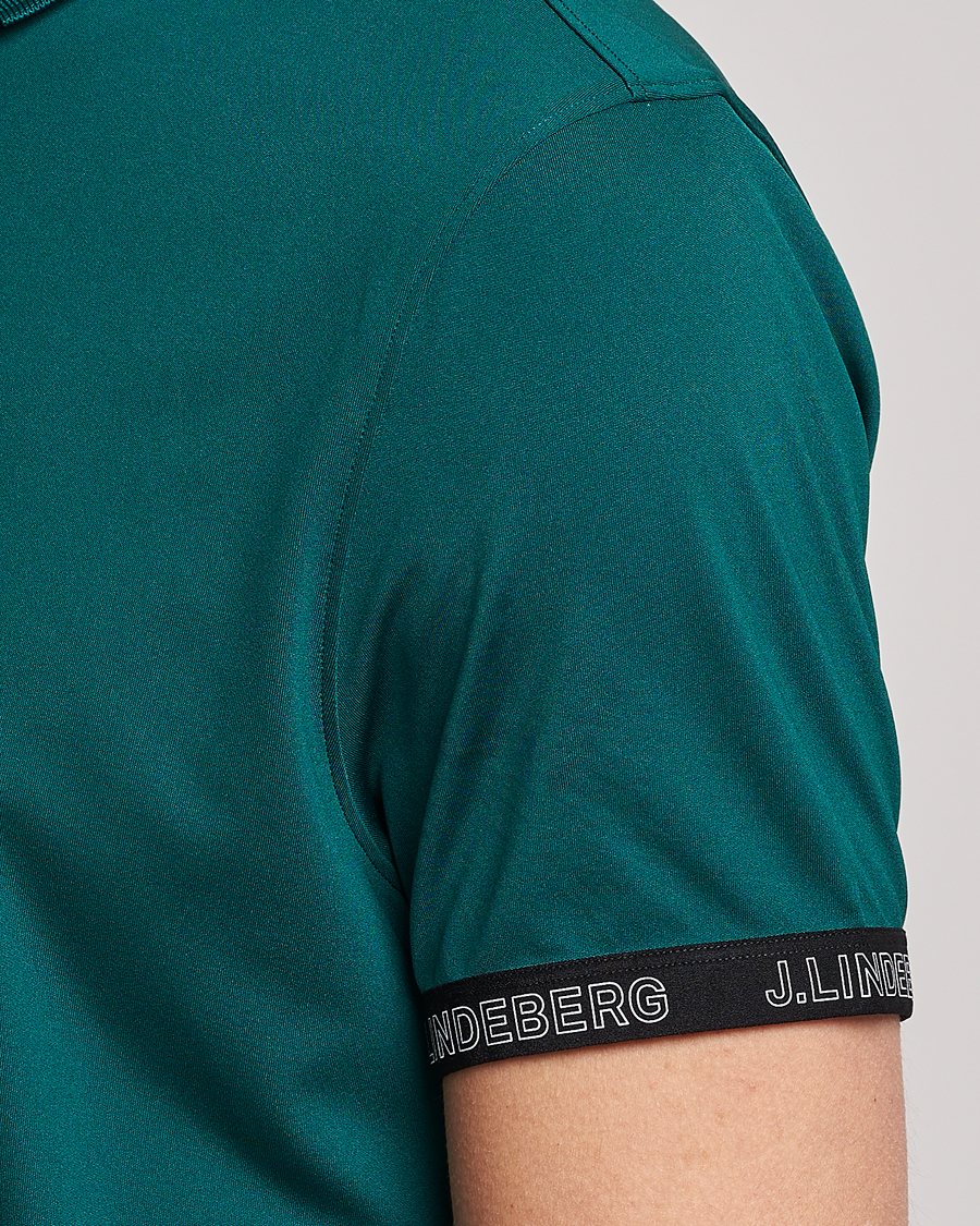 Mies | Pikeet | J.Lindeberg | Guy Regular Fit Polo Rain Forest