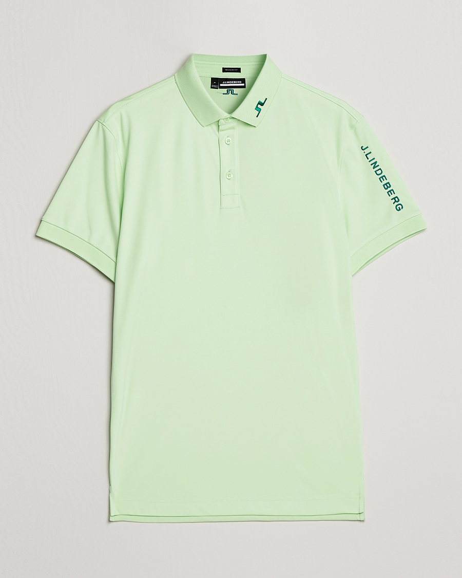 Mies | Pikeet | J.Lindeberg | Tour Tech Regular Fit Polo Patina Green
