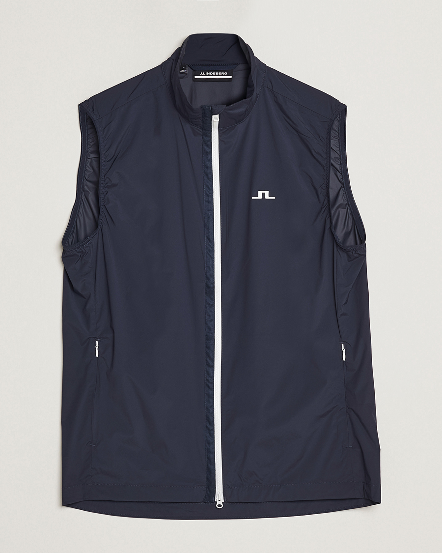 Mies | Ulkoliivit | J.Lindeberg | Ash Light Packable Vest Navy