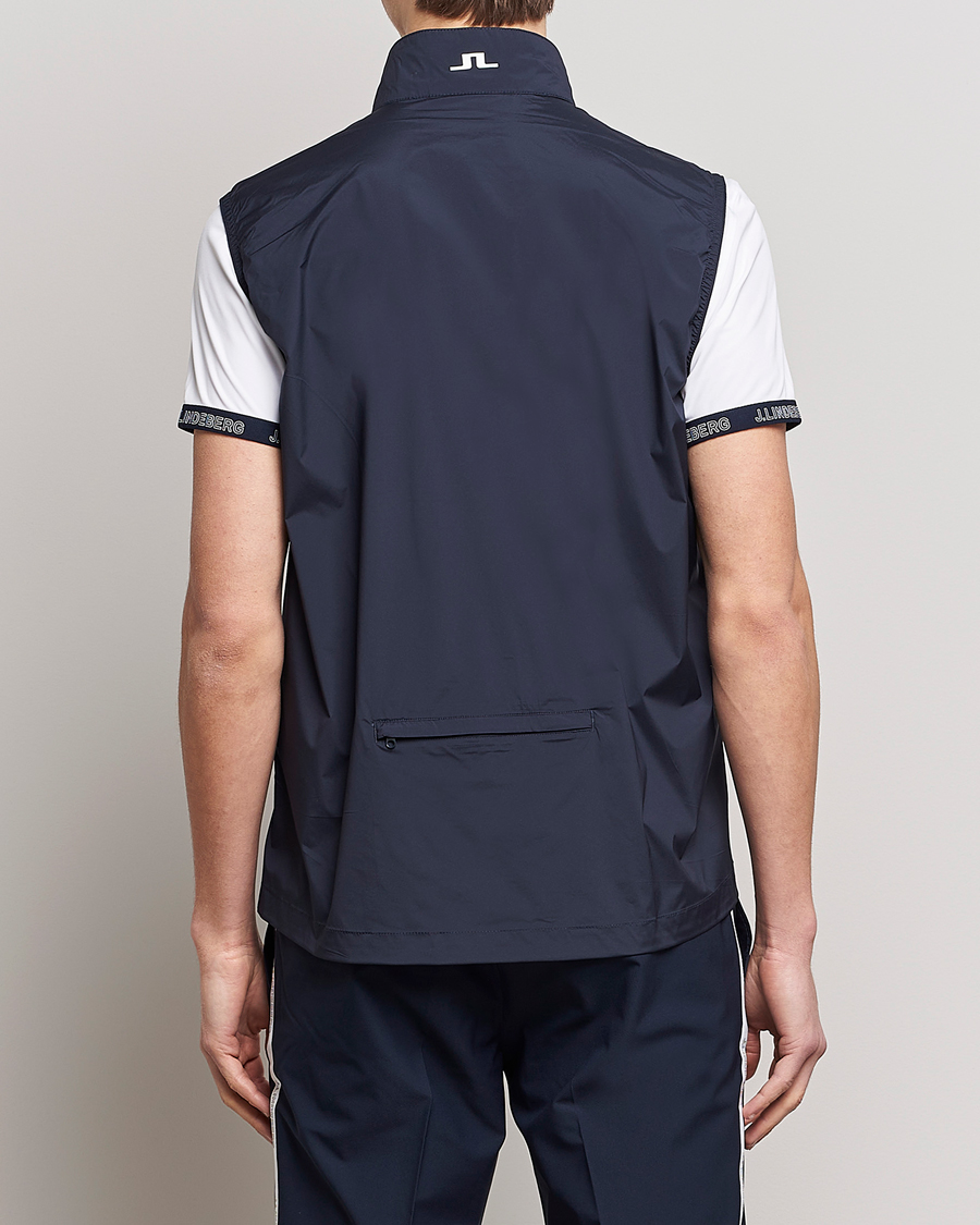 Mies | Ulkoliivit | J.Lindeberg | Ash Light Packable Vest Navy