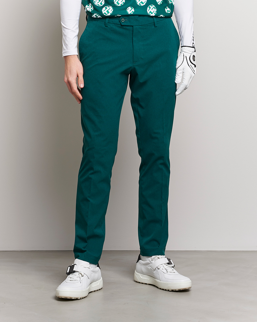 Mies | Housut | J.Lindeberg | Vent Golf Trousers Rain Forest