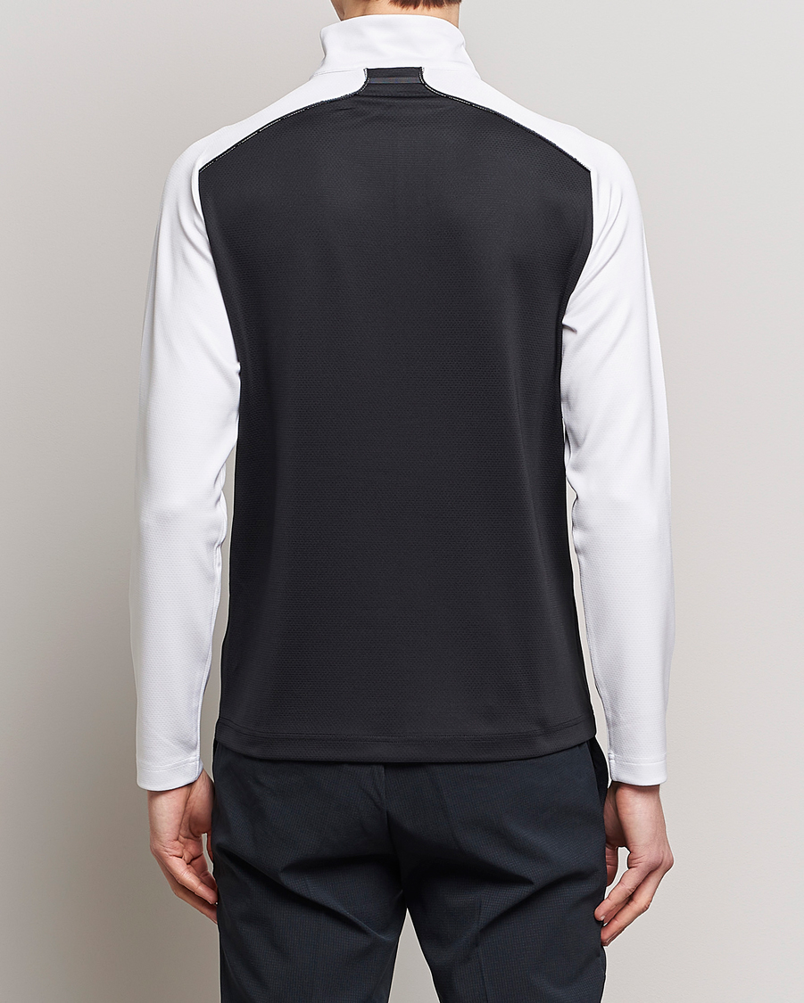 Mies | Puserot | J.Lindeberg | Terry Mid Layer Half Zip White