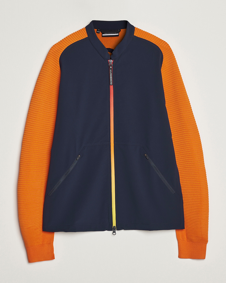 Mies | Takit | J.Lindeberg | Rolf Hybrid Knitted Jacket Navy