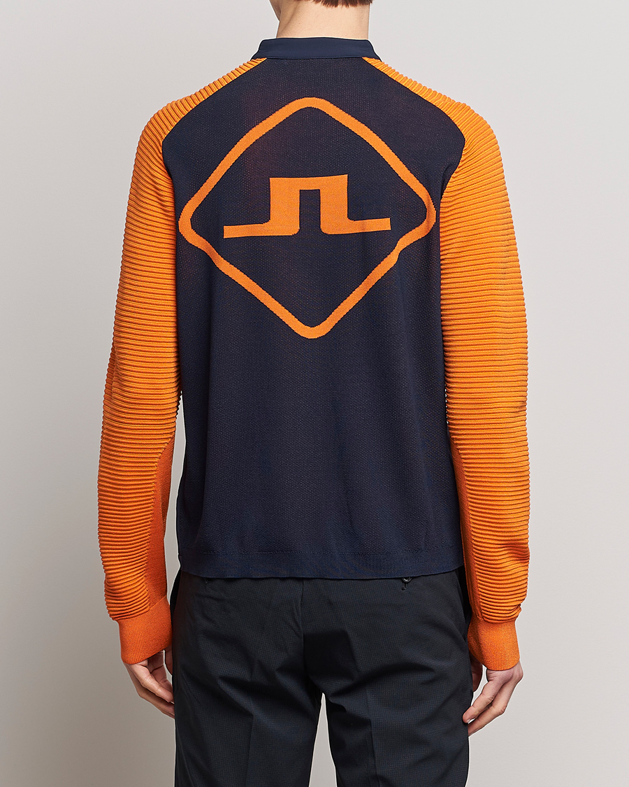 Mies | Takit | J.Lindeberg | Rolf Hybrid Knitted Jacket Navy