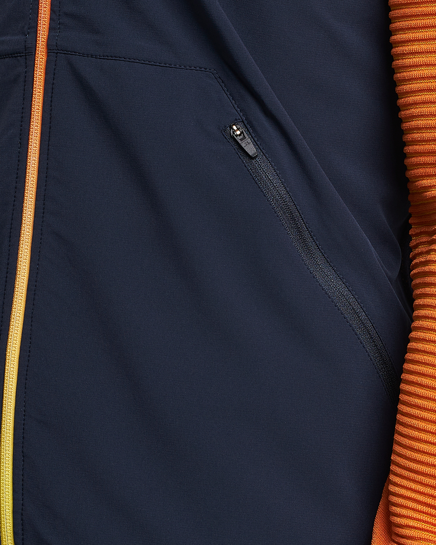 Mies | Takit | J.Lindeberg | Rolf Hybrid Knitted Jacket Navy